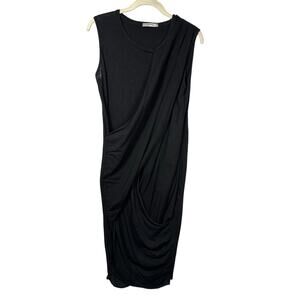 Stateside Women's Black 100% Supima Cotton Sleeveless Dress Women's Medium